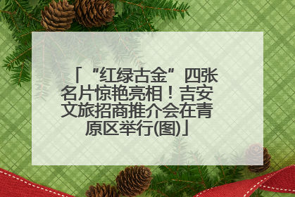 “红绿古金”四张名片惊艳亮相！吉安文旅招商推介会在青原区举行(图)