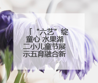 “六艺”绽童心 水果湖二小儿童节展示五育融合新图景