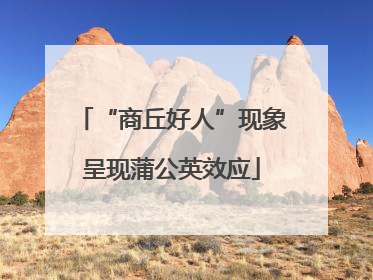 “商丘好人”现象呈现蒲公英效应