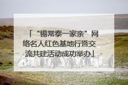 “锡常泰一家亲”网络名人红色基地行暨交流共建活动成功举办