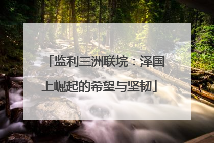 监利三洲联垸：泽国上崛起的希望与坚韧
