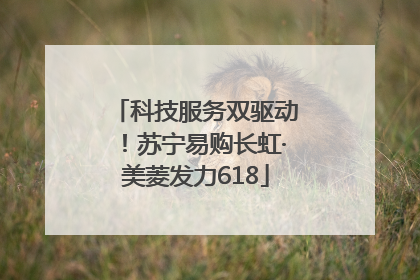 科技服务双驱动！苏宁易购长虹·美菱发力618
