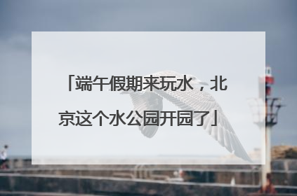 端午假期来玩水，北京这个水公园开园了