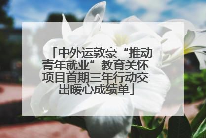 中外运敦豪“推动青年就业”教育关怀项目首期三年行动交出暖心成绩单
