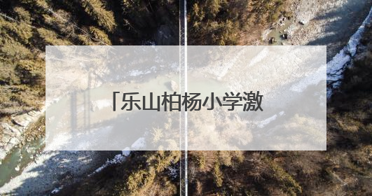 乐山柏杨小学激发学生对数学与科学的探索热情