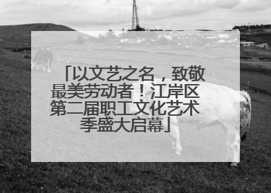 以文艺之名，致敬最美劳动者！江岸区第二届职工文化艺术季盛大启幕