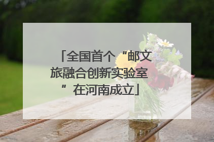 全国首个“邮文旅融合创新实验室”在河南成立