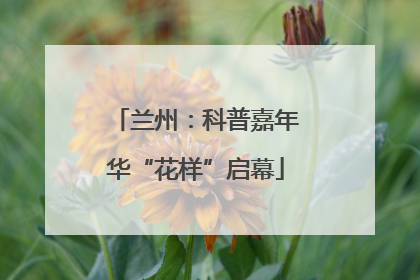兰州：科普嘉年华“花样”启幕