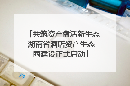 共筑资产盘活新生态 湖南省酒店资产生态圈建设正式启动