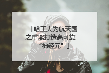 哈工大为航天国之重器打造高可靠“神经元”