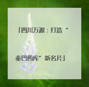 四川万源：打造“秦巴药库”新名片