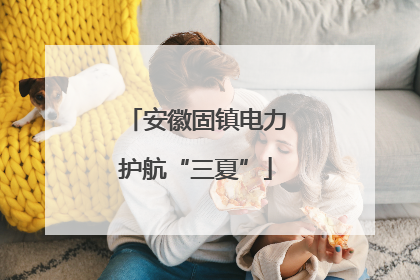 安徽固镇电力护航“三夏”