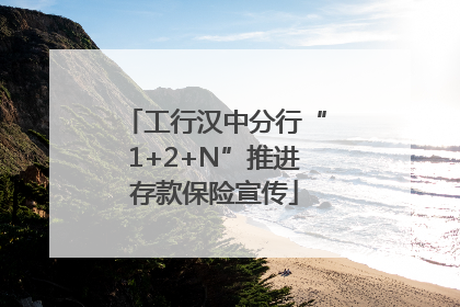 工行汉中分行“1+2+N”推进存款保险宣传