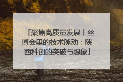 聚焦高质量发展丨丝博会里的技术脉动：陕西科创的突破与想象