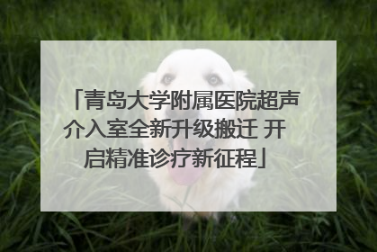 青岛大学附属医院超声介入室全新升级搬迁 开启精准诊疗新征程