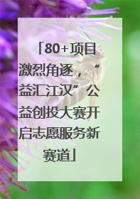 80+项目激烈角逐，“益汇江汉”公益创投大赛开启志愿服务新赛道